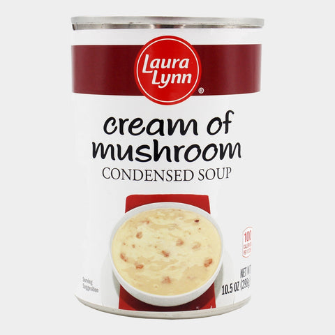 6 Cans Laura Lynn Cream of Mushroom Soup, 10.5 oz