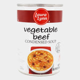 6 Cans Laura Lynn Vegetable Beef Soup Condensed, 10.75 oz