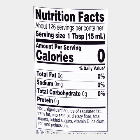 Laura Lynn Apple Cider Vinegar, 64 oz