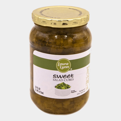 3 Jars Laura Lynn Sweet Salad Cubes, 16 oz