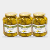 3 Jars Laura Lynn Hamburger Dill Chips, 46 oz