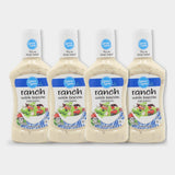 4 Bottles Laura Lynn Ranch with Bacon Dressing, 16 oz