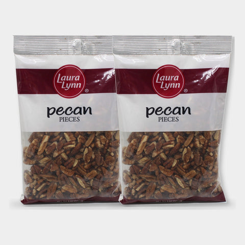 2 Bags Laura Lynn Baking Pecan Pieces, 6 oz