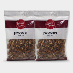 2 Bags Laura Lynn Baking Pecan Pieces, 6 oz