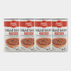 4 Cans Laura Lynn Baked Beans Original, 28 oz