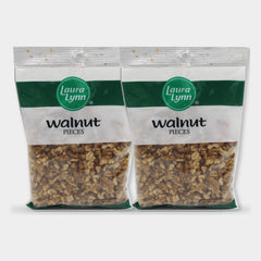 2 Bags Laura Lynn Baking Walnuts Pieces, 6 oz
