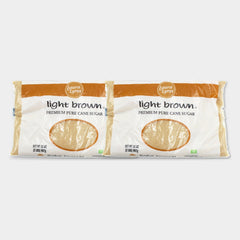 2 Bags Laura Lynn Light Brown Sugar, 32 oz