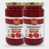 2 Jars Laura Lynn Maraschino Salad Cherry, 10 oz