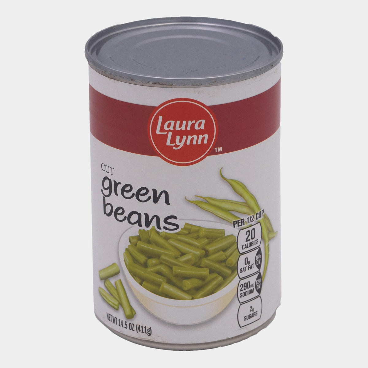 6 Cans Laura Lynn Cut Green Beans, 14.5 oz