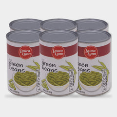 6 Cans Laura Lynn Cut Green Beans, 14.5 oz