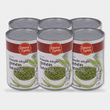 6 Cans Laura Lynn French Style Green Beans, 14.25 oz
