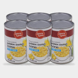 6 Cans Laura Lynn No Salt Whole Kernel Corn, 15.25 oz