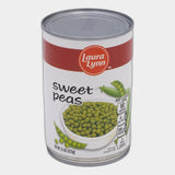 6 Cans Laura Lynn Sweet Peas, 15 oz