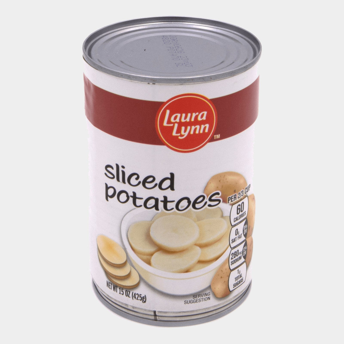 6 Cans Laura Lynn Sliced Potatoes, 15 oz