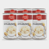 6 Cans Laura Lynn Whole Potatoes, 15 oz