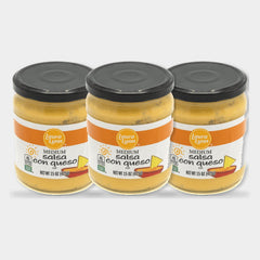 3 Jars Laura Lynn Medium Salsa Con Queso Dip, 15 oz