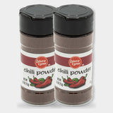 2 Jars Laura Lynn Chili Powder, 2.5 oz