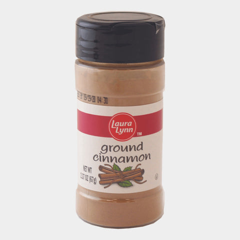 2 Jars Laura Lynn Ground Cinnamon, 2.37 oz