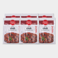 6 Packets Laura Lynn Chili Season Mix, 1.25 oz