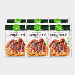 6 Packets Laura Lynn Italian Style Spaghetti Sauce Seasoning Mix, 1.5 oz