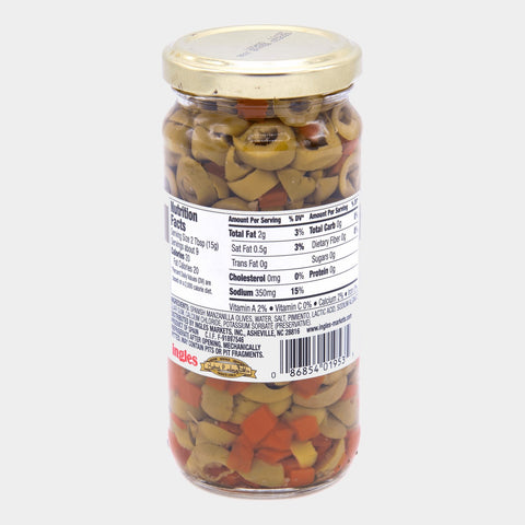 3 Jars Laura Lynn Sliced Manz Spanish Salad Olives W/ Minced Pimento, 5 oz