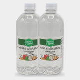 2 Bottles Laura Lynn White Distilled Vinegar, 16 oz