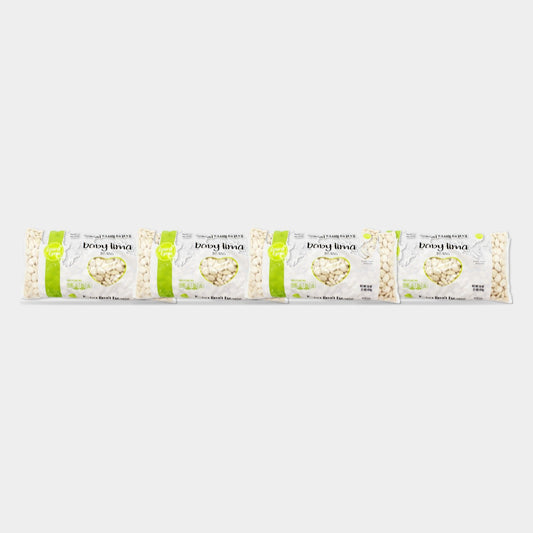 4 Bags Laura Lynn Dry Baby Lima Beans, 1 lb