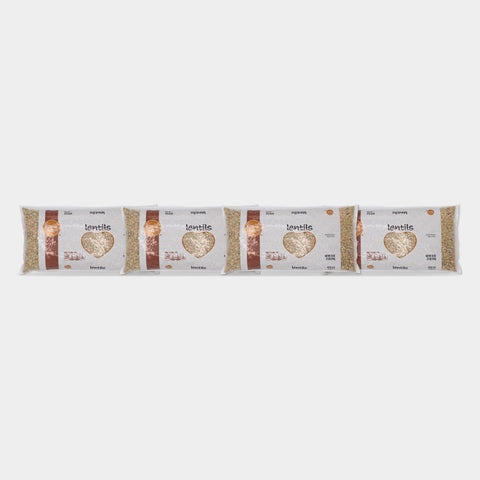 4 Bags Laura Lynn Lentils, 1 lb