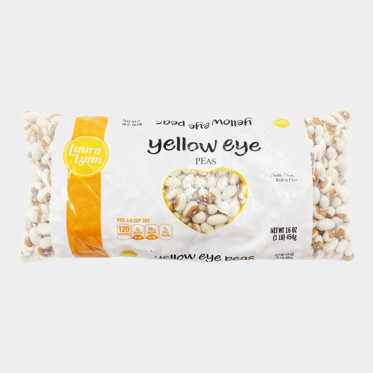 4 Bags Laura Lynn Dry Yelloweye Peas, 1 lb