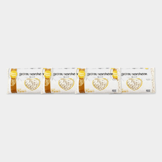 4 Bags Laura Lynn Dry Great Northern Beans, 2 lb