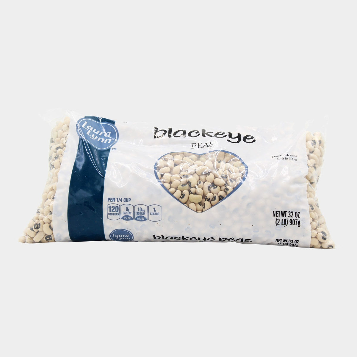 4 Bags Laura Lynn Black Eyed Peas, 2 lb