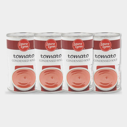 4 Cans Laura Lynn Tomato Soup Condensed, 26 oz