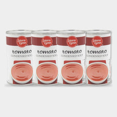 4 Cans Laura Lynn Tomato Soup Condensed, 26 oz