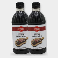 2 Jars Laura Lynn Steak Seasoning, 16 oz