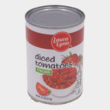 6 Cans Laura Lynn Italian Diced Tomatoes, 14.5 oz