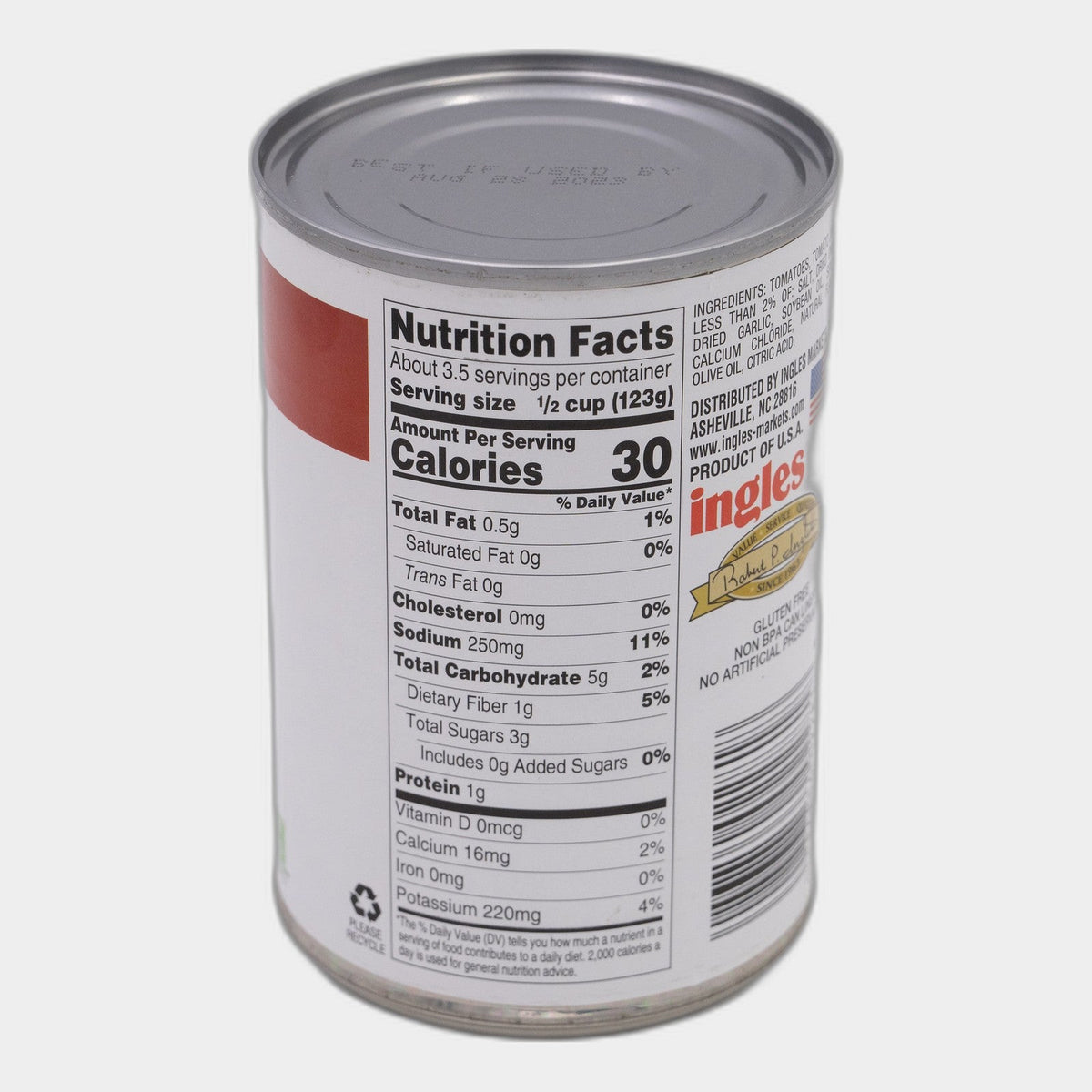 6 Cans Laura Lynn Italian Diced Tomatoes, 14.5 oz