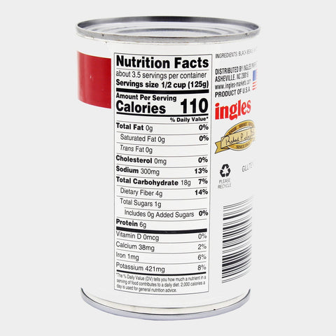 6 Cans Laura Lynn Black Beans, 14.5 oz