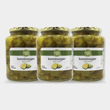 3 Jars Laura Lynn Hamburger Dill Chips, 32 oz
