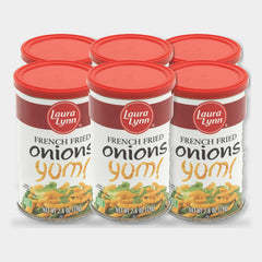 6 Cans Laura Lynn French Onions, 2.8 oz