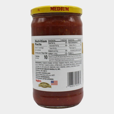 3 Jars Laura Lynn Chunky Salsa Medium, 24 oz
