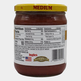 3 Jars Laura Lynn Square Jar Medium Salsa, 16 oz