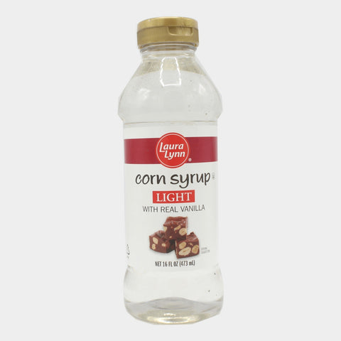 2 Bottles Laura Lynn Light Corn Syrup, 16 oz