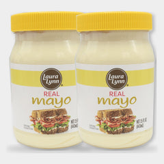 2 Jars Laura Lynn Mayonnaise, 15 oz