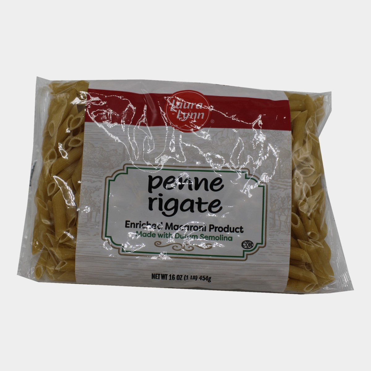 4 Bags Laura Lynn Penne Rigate Pasta, 16 oz