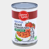 6 Cans Laura Lynn Original Diced Tomatoes & Chilies, 10 oz
