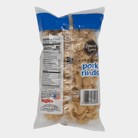 Laura Lynn Original Pork Rinds, 3 oz