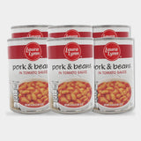 6 Cans Laura Lynn Pork & Beans, 15 oz