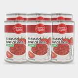 6 Cans Laura Lynn Italian Stewed Tomato, 14.5 oz