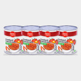 4 Cans Laura Lynn Italian Style Crushed Tomatoes, 28 oz