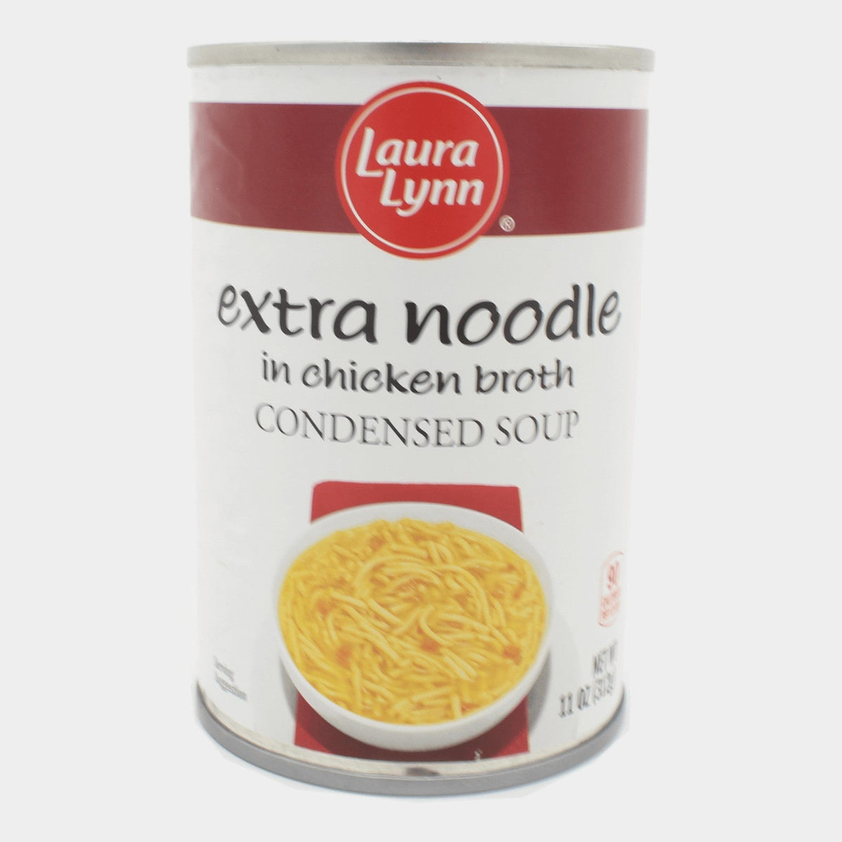6 Cans Laura Lynn Extra Noodle Soup Condensed, 11 oz